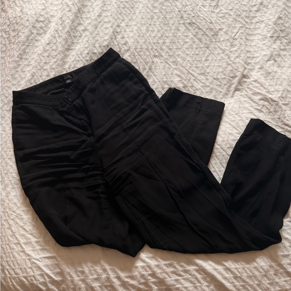 J. Crew Elegant Black Trousers